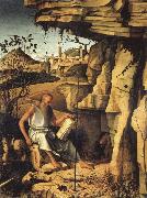 Giovanni Bellini St.Jerome in the Desert painting